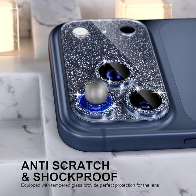 Choiche Compatible for iPhone 17 Pro Max Camera Lens Protector, Bling Camera - Image 3