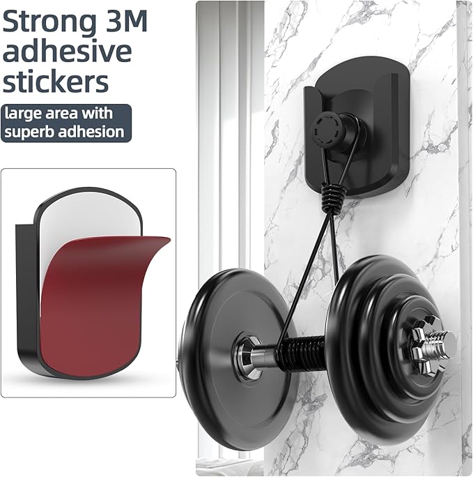 3 Pack Blink Camera No Drilling No Screws Wall Mount Bracket, Adhesive Blink - Image 4