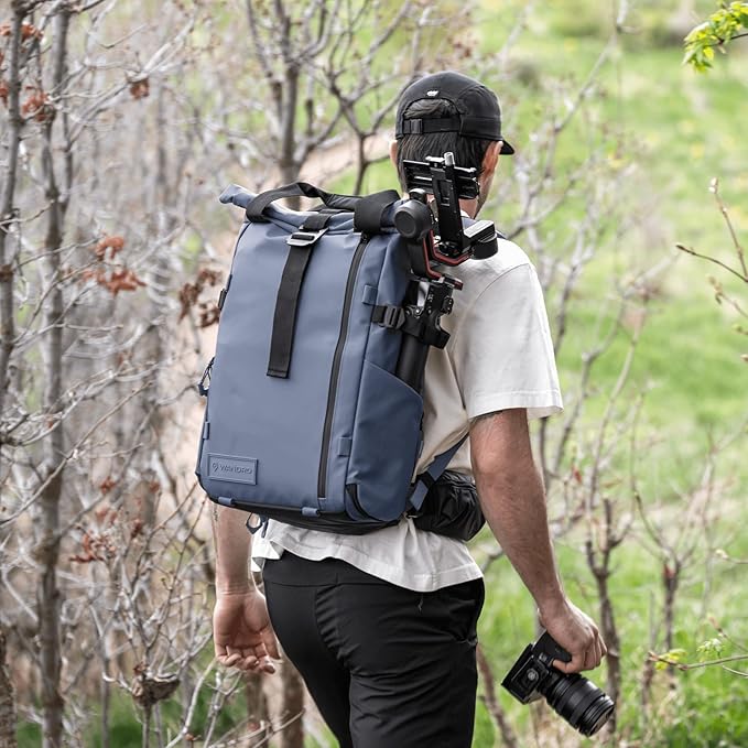WANDRD PRVKE Rolltop 31L V4 Camera Backpack – Expandable Weatherproof Travel Bag - Image 3