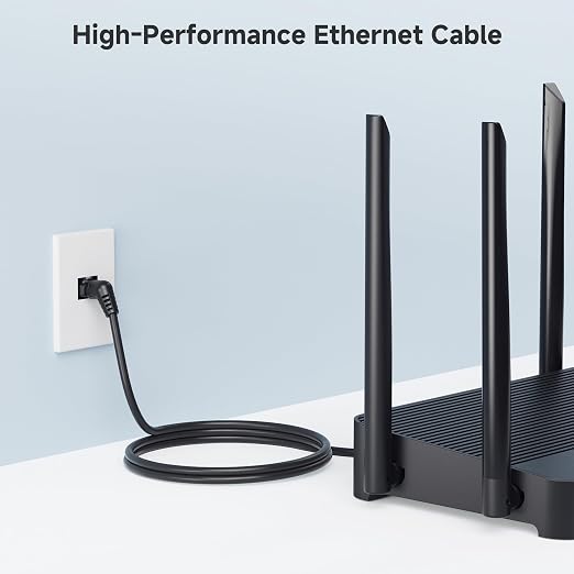 Cable Matters 10Gbps Rotatable Cat 6 Ethernet Cable - 10ft - Image 6
