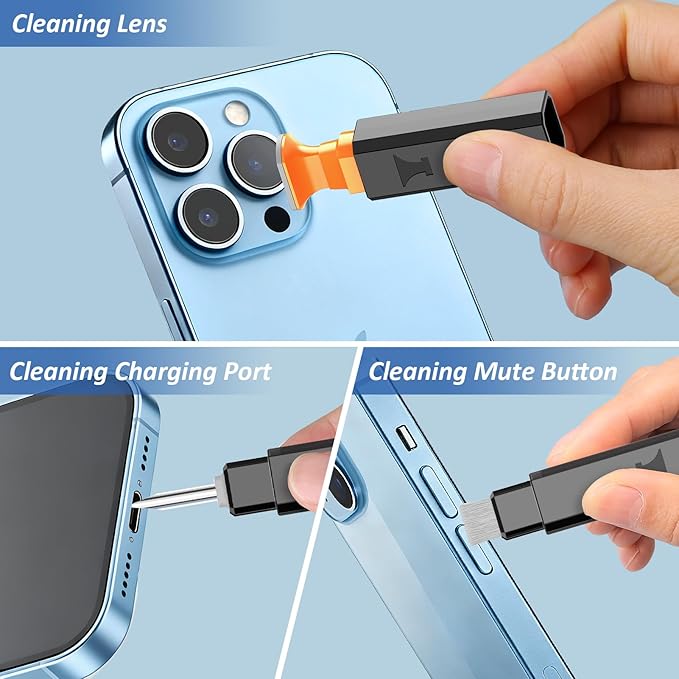 13-in-1 for iPhone Cleaning Kit Charging Port Cleaner- Multi-Tool Phone Cleaner - Image 6