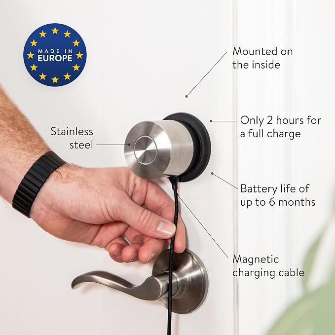 Nuki Smart Lock Keyless Entry WiFi Electronic Deadbolt - Image 5