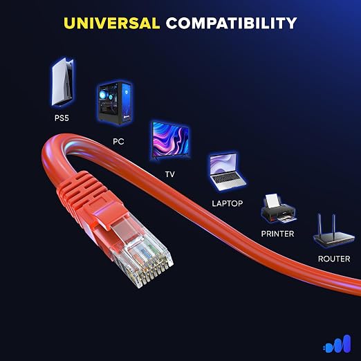Maximm Cat 6 Ethernet Cable - 30 ft - High-Speed LAN - Image 6