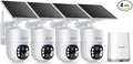 SOLIOM- 5MP Security Cameras Wireless Outdoor, No Subscription & Solar Powered by SOLIOM