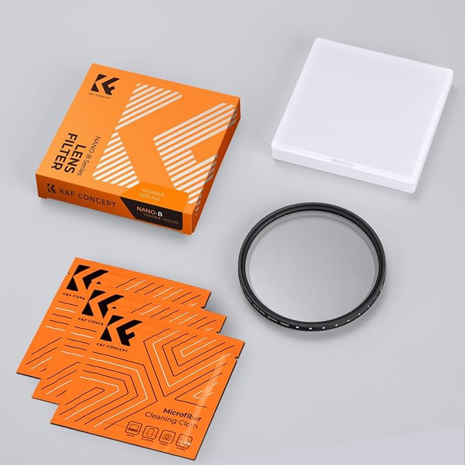 K&F CONCEPT 43mm Variable ND2-ND400 ND Lens Filter - Image 8