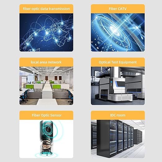 Fibergaga-5m OS2 ST to ST Fiber Patch Cable, Single Mode, Length Option: - Image 6