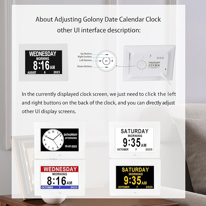 Digital Dementia Clock for Seniors - Image 7