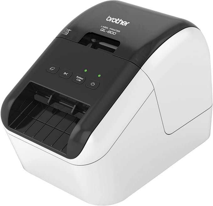Brother QL-800 High-Speed Professional Printer, Plug&Label Feature, Genuine DK - Image 9