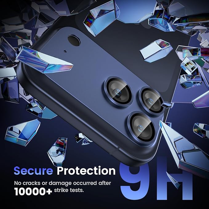 Tensea for iPhone 17 Pro Max Camera Lens Protector, Metal Aluminum Alloy - Image 5