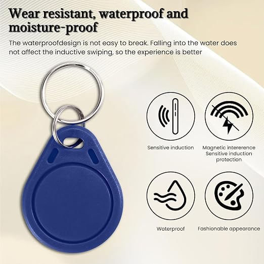 10pcs T5577 RFID Keyfobs 125khz Writable T5577 Key Fob Proximity ID Card Token - Image 5