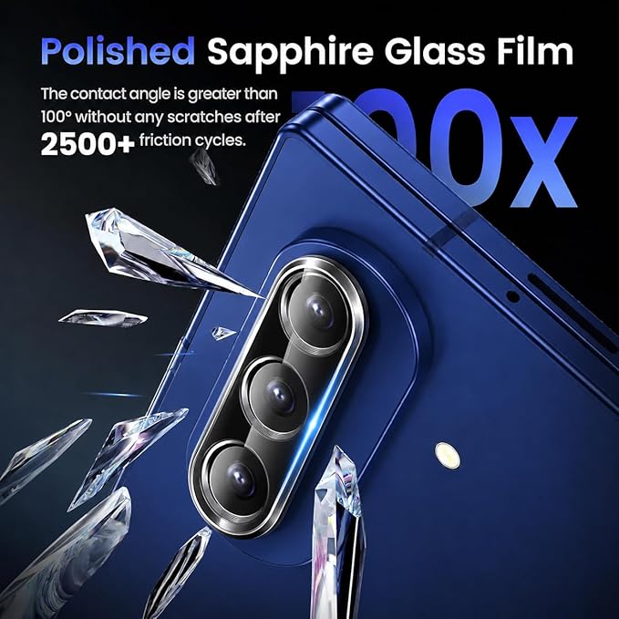 V-PORYADKU 3 Pack for Samsung Galaxy Z Fold 7 Screen Protector + 3 Pack Camera - Image 5