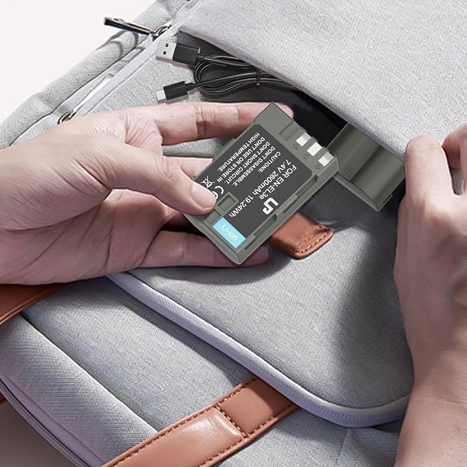 LP EN-EL3e, EL3 Battery, 2600 mAh Battery Compatible - Image 8
