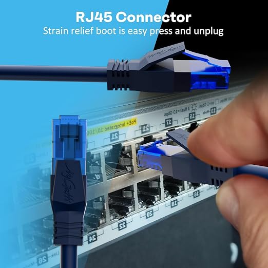 Cat6 Ethernet Cable 1 FT, Snagless Short Cat 6 Patch Cord, RJ45 Pure Copper - Image 5