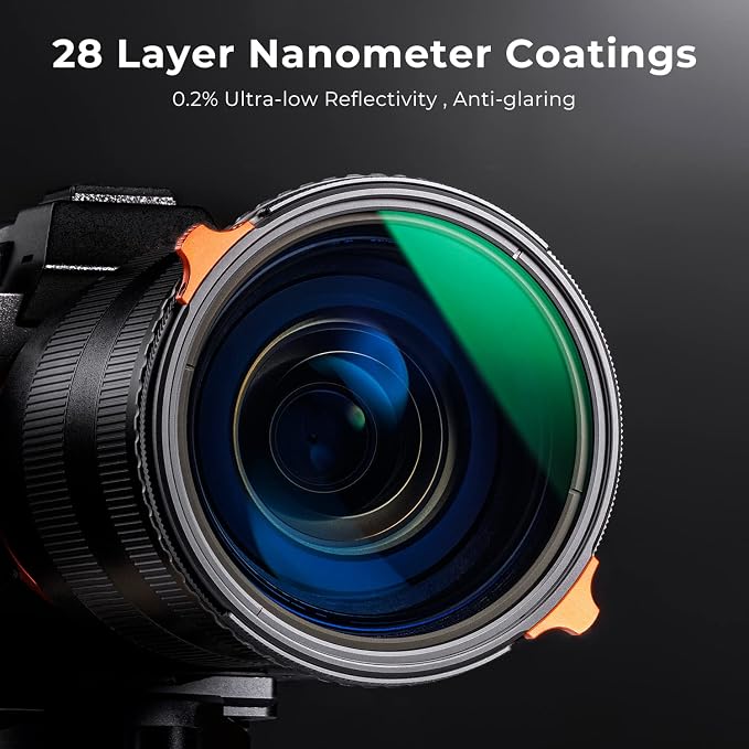 K&F CONCEPT 82mm ND4-64 ND Lens Filter Variable & CPL Polarizers Filter 2-in-1 - Image 6