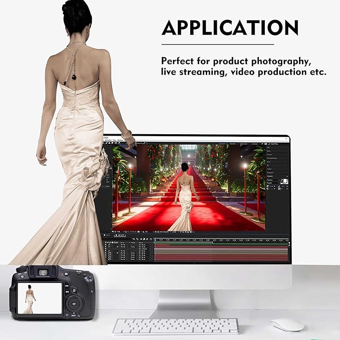 White Photography Backdrop for Photoshoot, Photo Backdrop Curtain, Perfect - Image 4