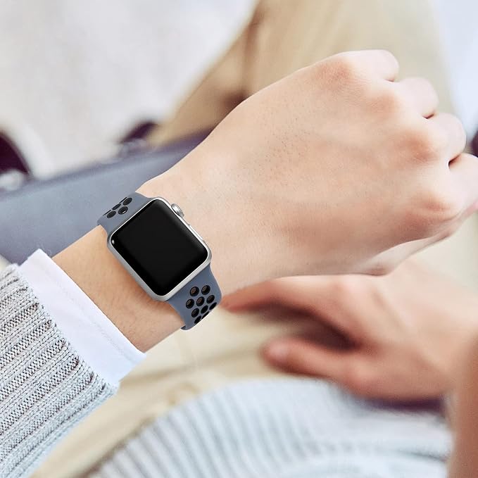Lerobo Sport Bands Compatible for Apple Watch Band Series 9 8 45mm 11 46mm SE 3 - Image 7