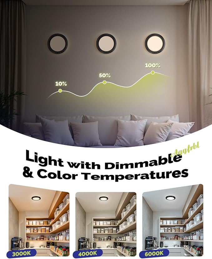 10, 000mAh Rechargeable Ceiling Light - Image 5