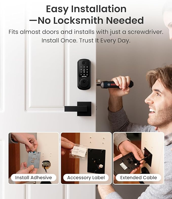 DESLOC B200 Fingerprint Smart Lock - Image 6