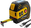 2-in-1 Laser Tape Measure 262ft Rechargeable Digital Tape Measure by SGSURGOAL