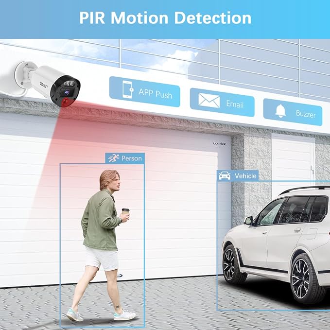 【All-in-One Security System】 4K 2160P Outdoor Wired Security Camera System - Image 7
