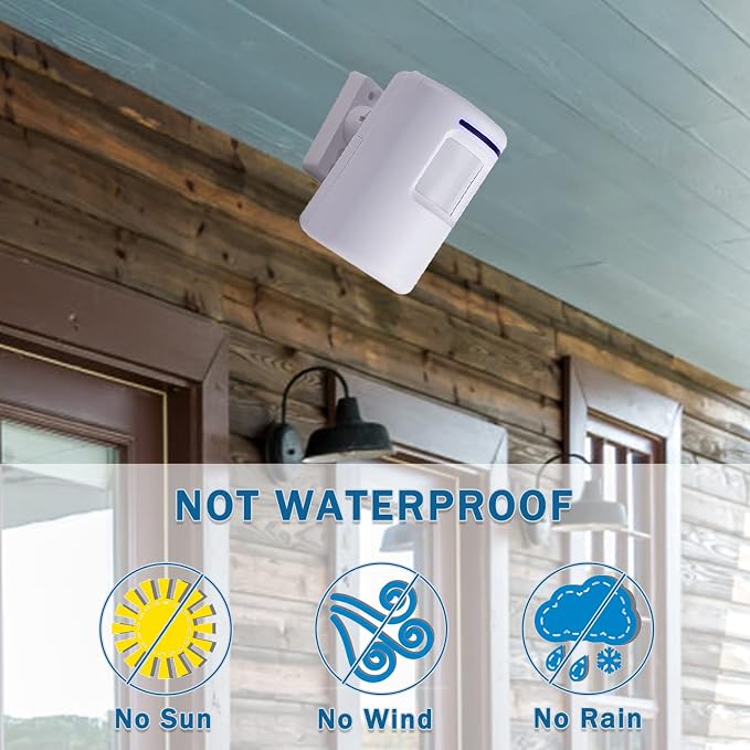 Seanme Motion Sensor Alarm, Wireless Driveway Alarm, Home Security Business - Image 6