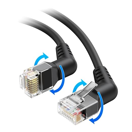 Cable Matters 10Gbps Rotatable Cat 6 Ethernet Cable - 25ft by CableMatters