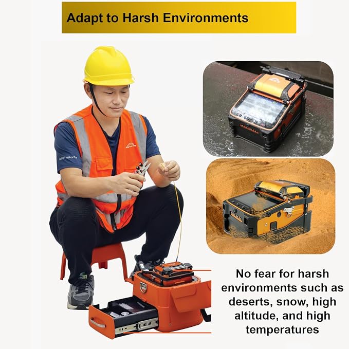 Fusion Splicer Fiber Optic AI-9 Optical Fiber Splicer Fiber Optic Splicing - Image 5