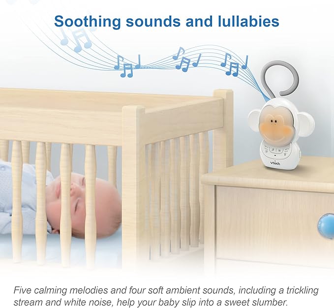 VTech DM1411 Audio Baby Monitor & Portable Soother Dual-Unit Rechargeable - Image 2