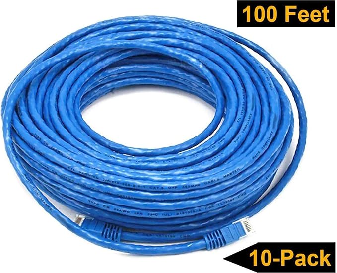 iMBAPrice 25'Cat5e Network Ethernet Patch Cable, 10 Pack - Image 9