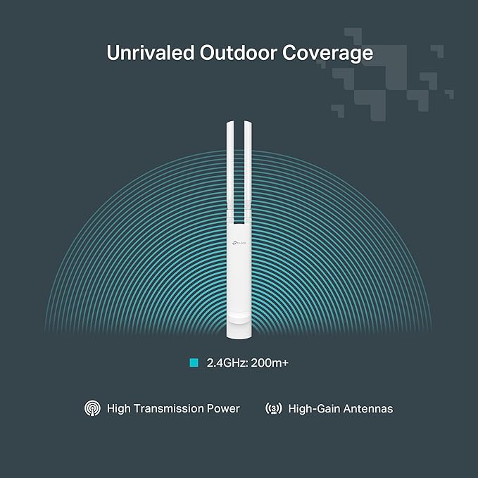 TP-Link Festa F52-Outdoor AC1200 Dual Band Wireless Outdoor Access Point | Free - Image 5