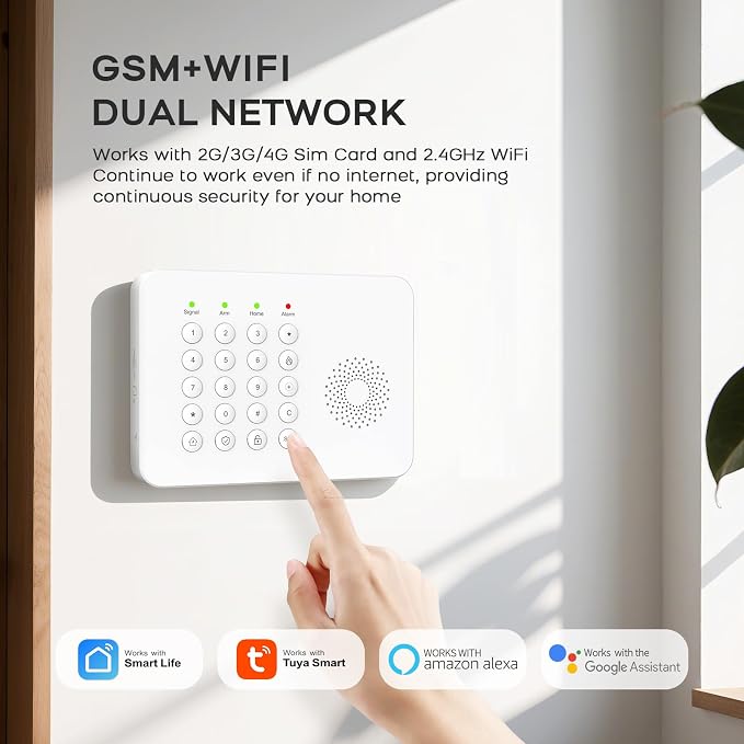 2026 Alarm System for Home Security, 20 Piece DIY Home Alarm System - Image 9
