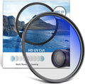 NEEWER 55mm MRC UV Protection Filter 30 Layer Multi Resistant Nano Coatings/HD by Neewer
