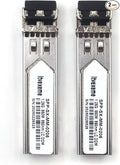 2 Pack 1.25G Multimode SFP LC Module, 1000Base-SX Gigabit Fiber Transceiver by Unknown