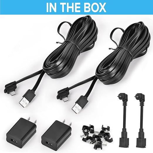 2Pack 25ft/7.5m Power Adapter for Blink Outdoor 4&&Blink XT2/XT, Weatherproof - Image 7