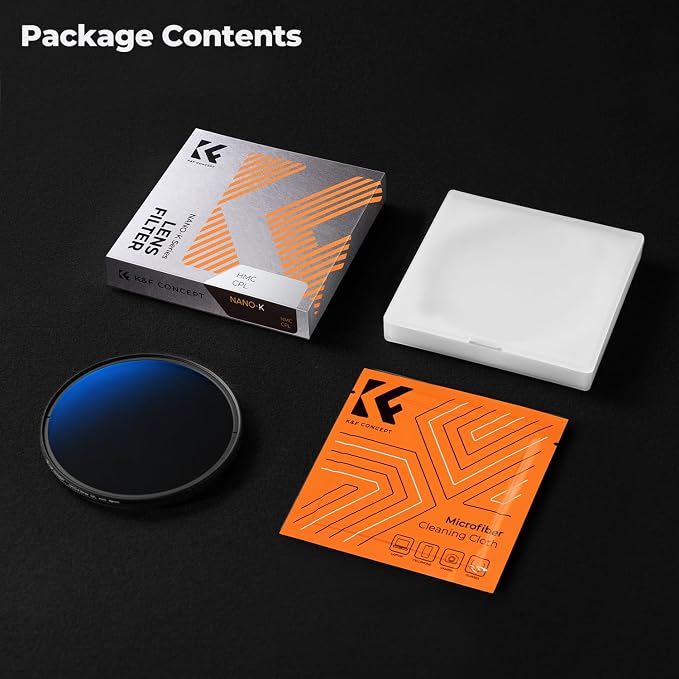 K&F Concept 95mm Circular Polarizer Filter Ultra-Slim 18 Multi-Coated Optical - Image 7