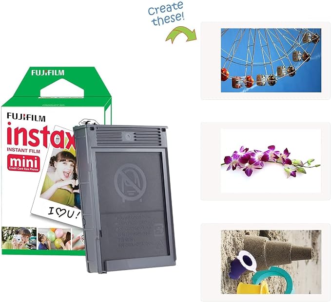 Fujifilm Instax Mini 11 Instant Camera Charcoal Gray + Fuji Film Value Pack + - Image 5