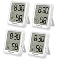 Geevon 4Pack Mini Indoor Thermometer Hygrometer by GEEVON
