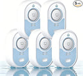 Water Leak Detector with Loud Alarm, 100dB Siren & LED Flash, Water Sensor Alarm by VETOUCH