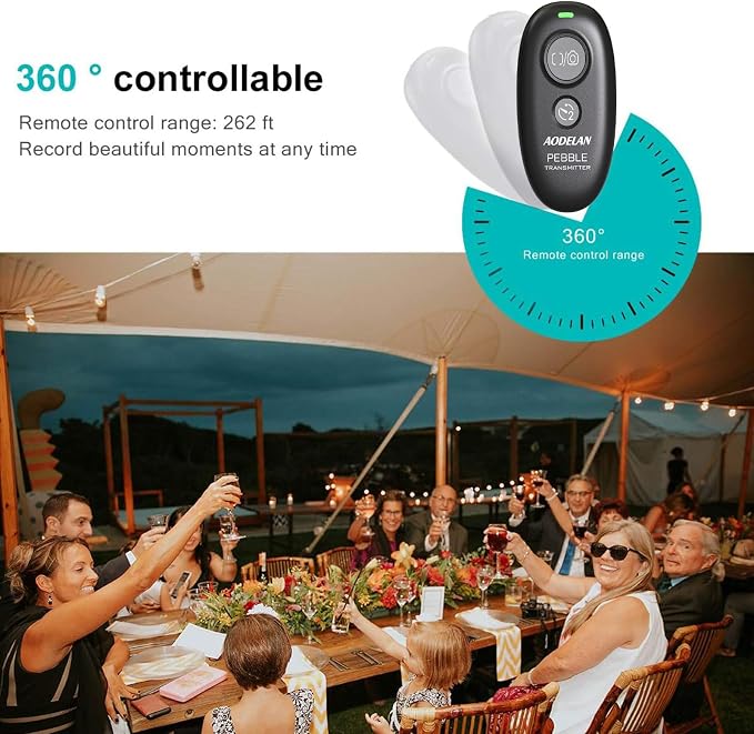 AODELAN Wireless Shutter Release Remote Control - Image 7