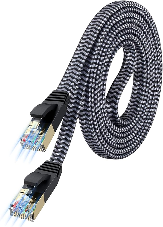 Cat 7 Ethernet Cable 20ft by MORELECS