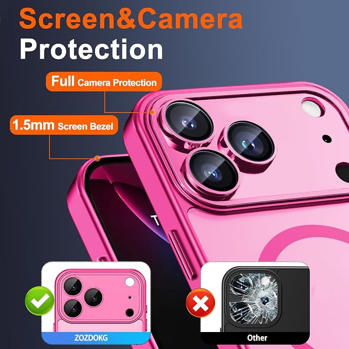 for iPhone 17 Pro Case with Privacy Screen Protector and Camera Protection - Image 6