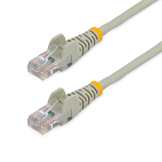 StarTech.com Cat5e Patch Cable - 10 ft - M/M - Gray by StarTech
