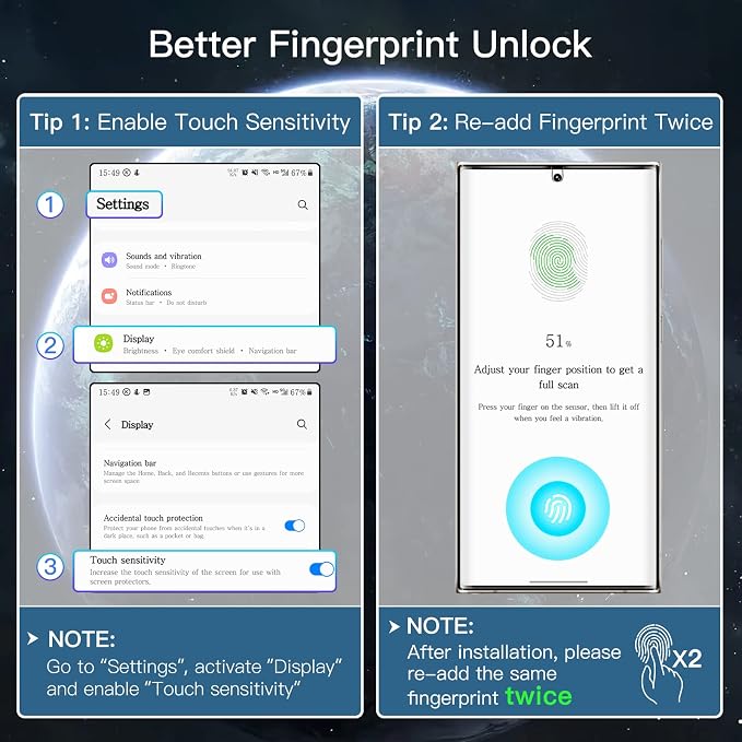 JETech Privacy Screen Protector - Image 2