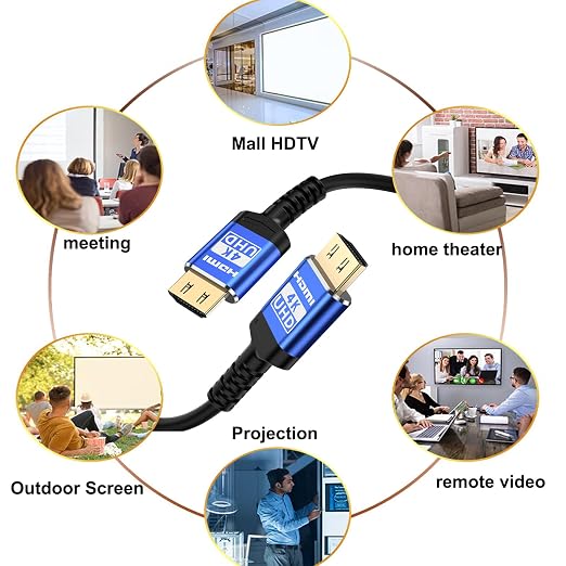 18Gbps hdmi Cable 50ft with Gripping Connectors, 4k Ultra high Speed Ethernet - Image 6