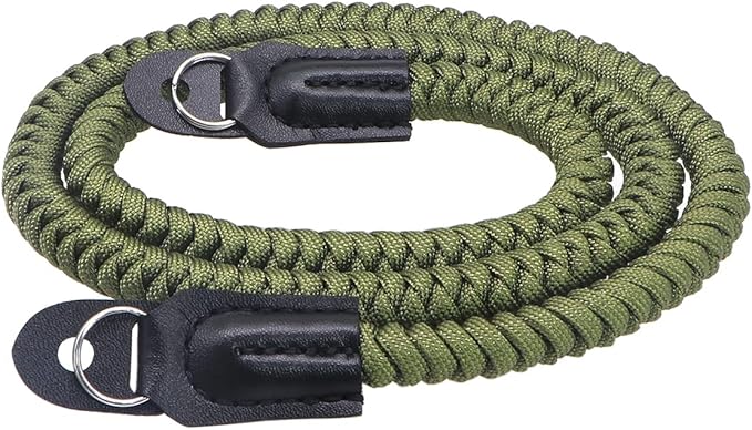 Paracord Woven Camera Neck Shoulder Strap Belt Hand Compatible by HITHUT