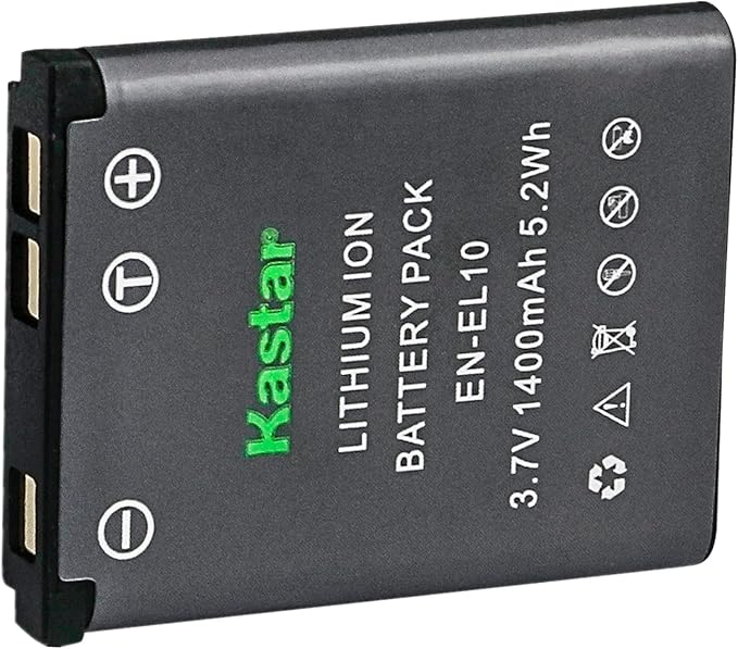 Kastar EN-EL10 Lithium-Ion Battery Replacement by Kastar