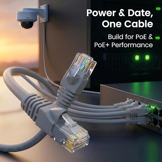 GEARit Cat 6 Ethernet Patch Cables 3 ft Gray, CAT6 High Speed 24AWG 10Gbps RJ45 - Image 7