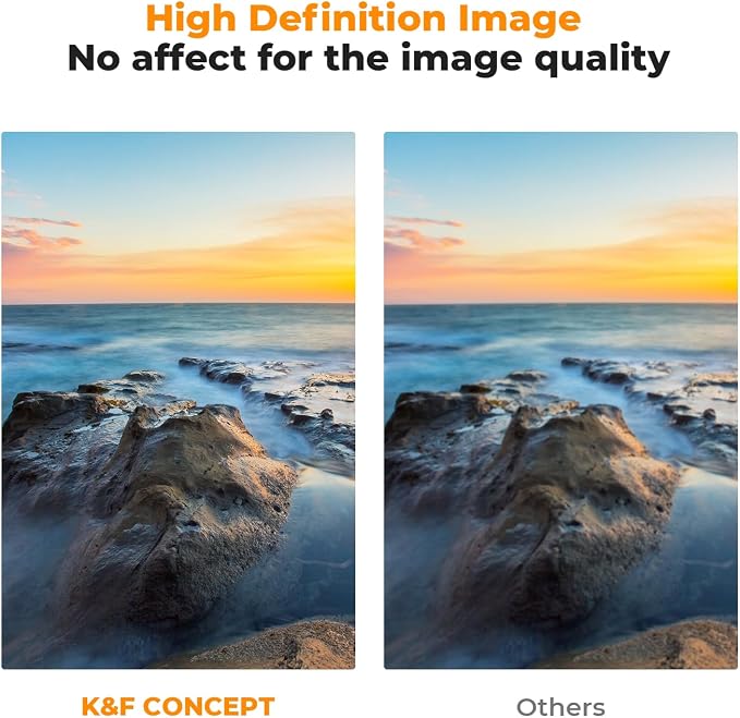 K&F CONCEPT 77mm Magnetic CPL+ND8+ND64+Magnetic Basic Ring+Lens Cap Camera Lens - Image 6