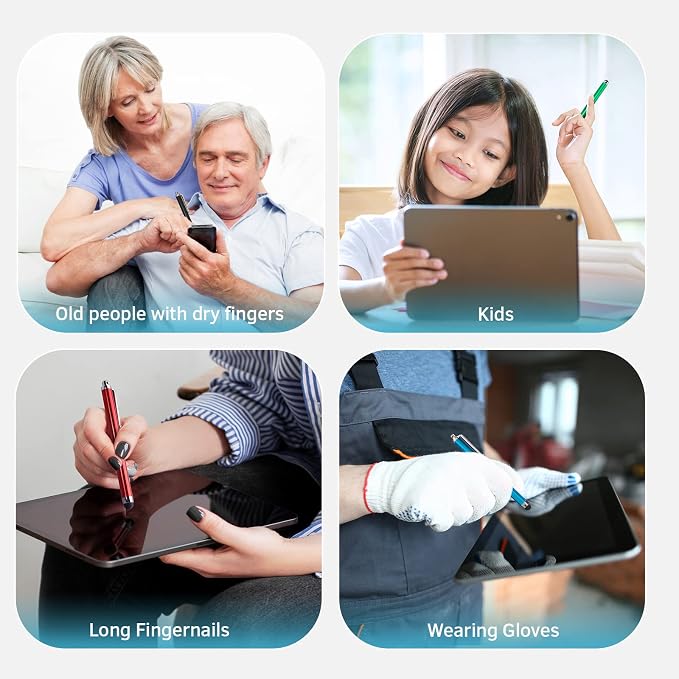 Stylus Pens for Touch Screens, Abiarst High Precision Universal Stylus for iPad - Image 4