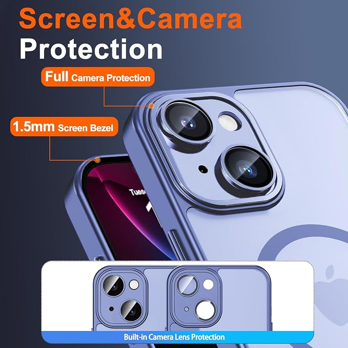 for iPhone 14 Case with Privacy Screen Protector and Camera Protection - Image 6
